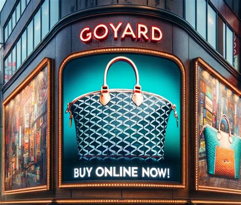 can you order goyard online|authentic goyard bags online.